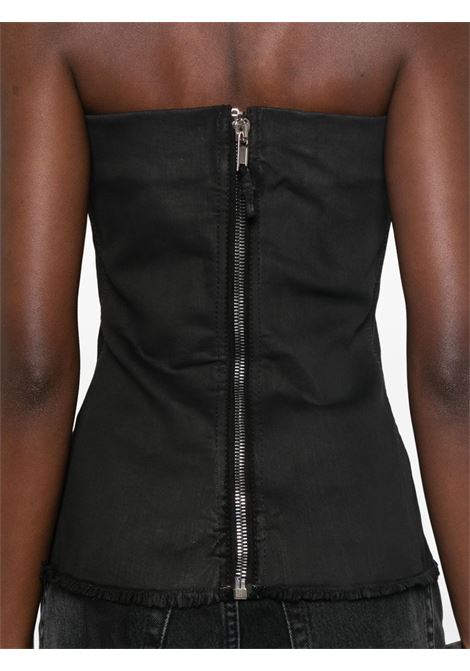 Black Bustier top Rick Owens DRKSHDW - women RICK OWENS DRKSHDW | DS02D2127SBW99